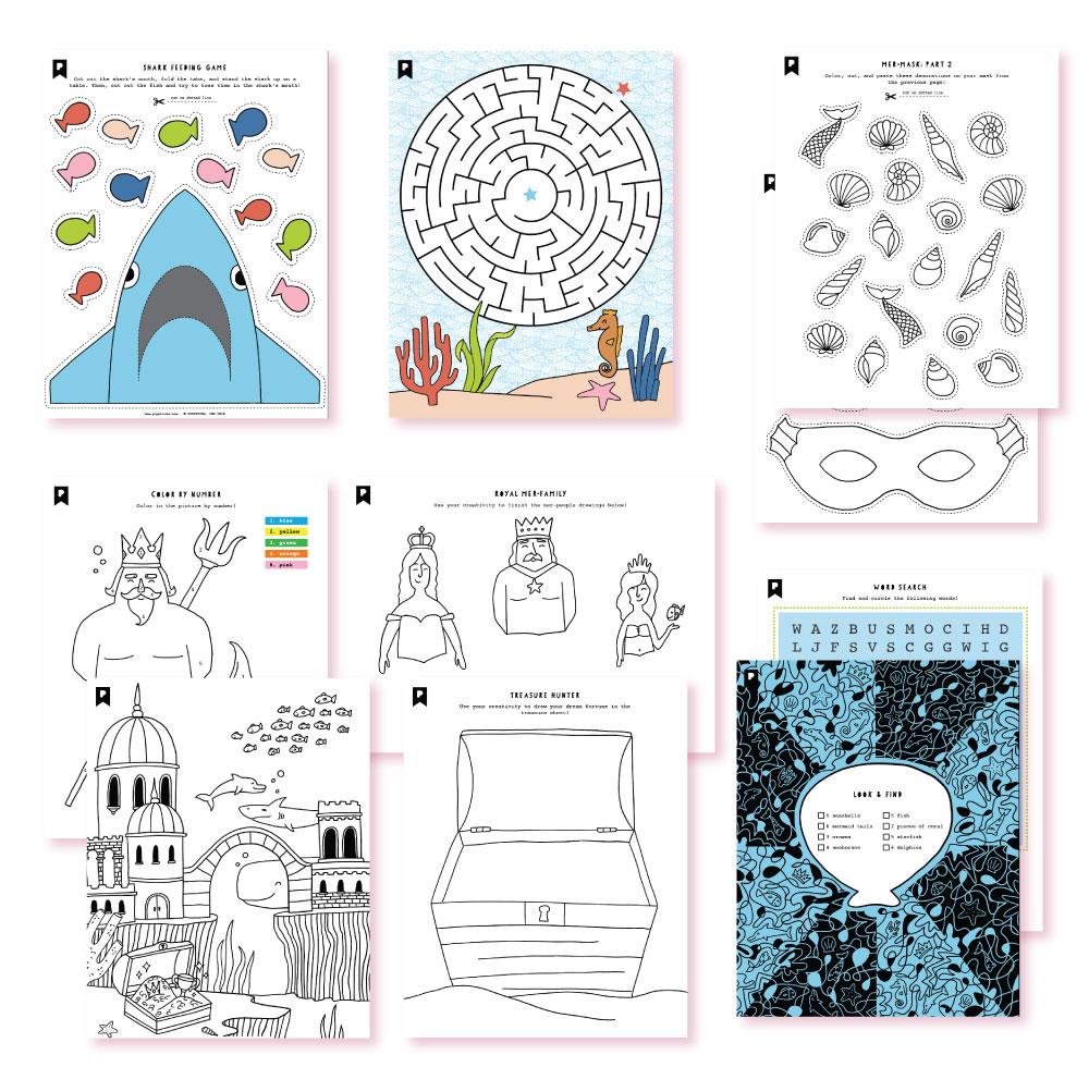 Sea Quest Kids Printables