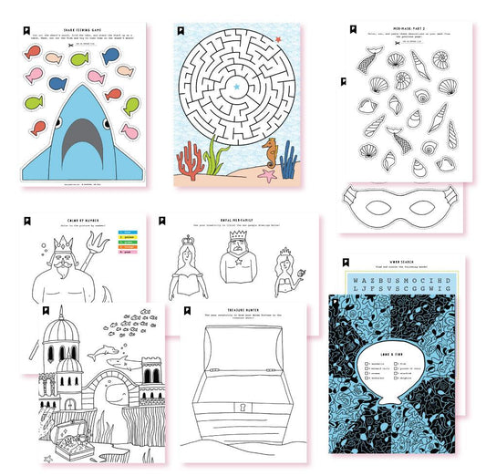 Sea Quest Kids Printables