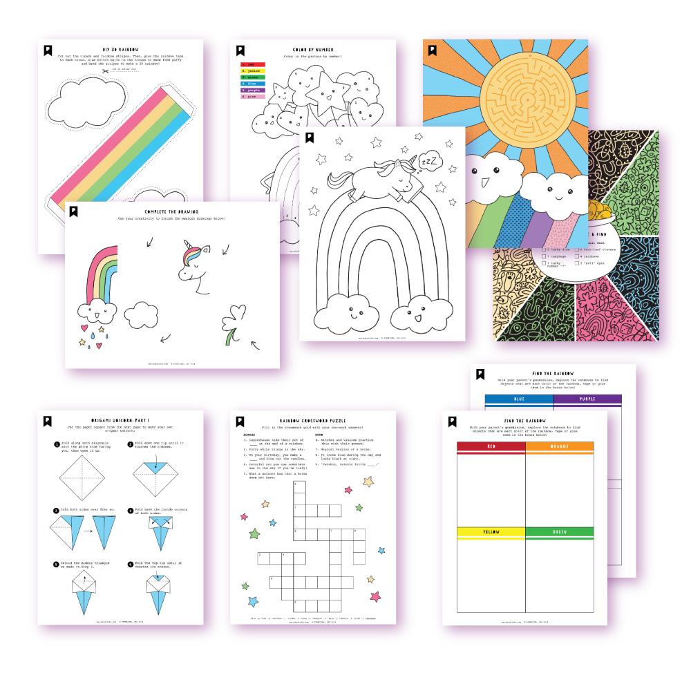 The Colors Of My World Kids Printables