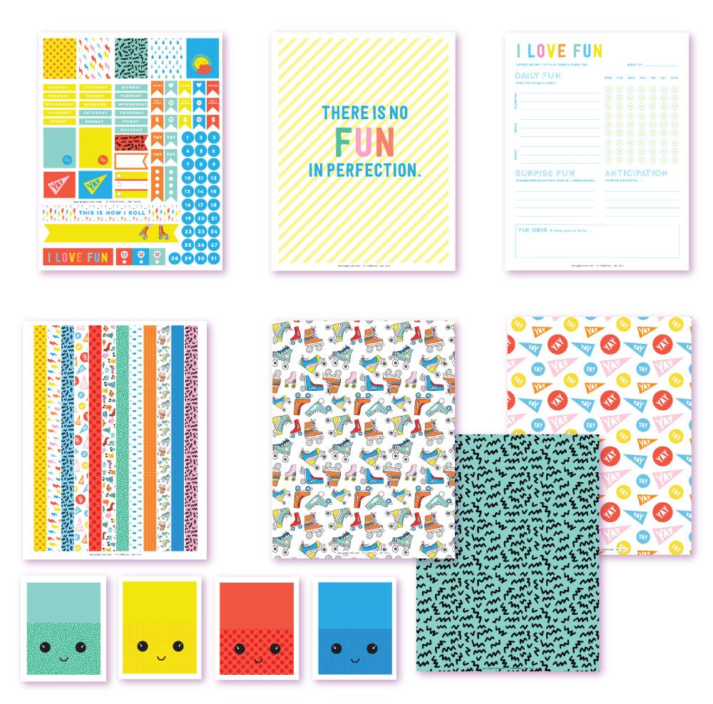I Love Fun Planner Printables