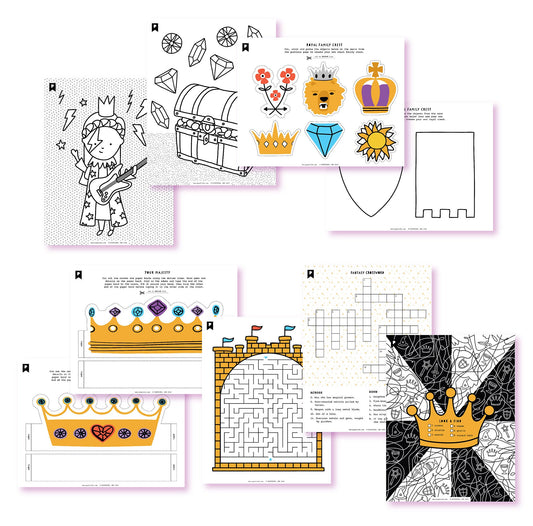 My Royal Family Kids Printables