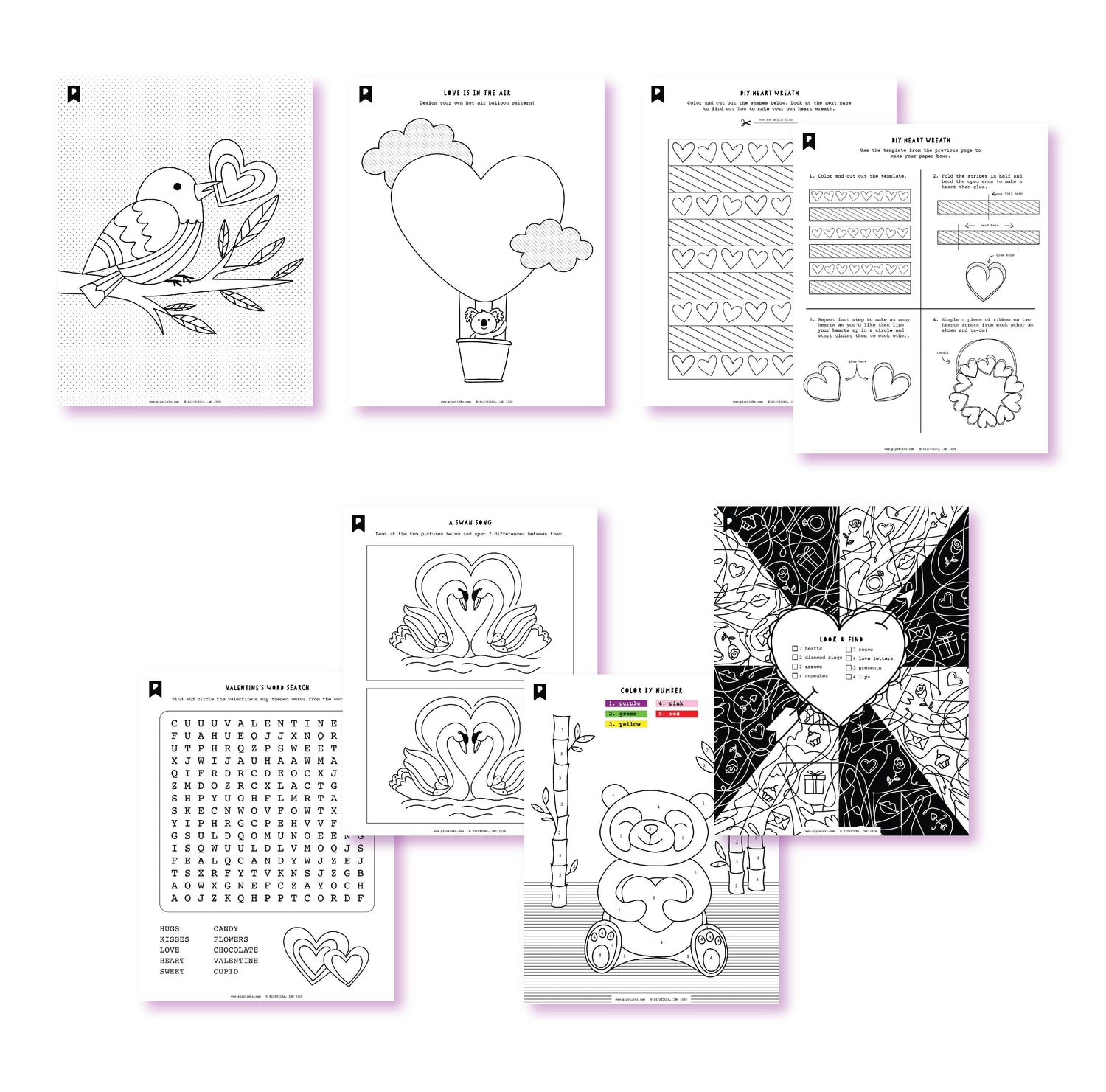 From My Heart Kids Printables