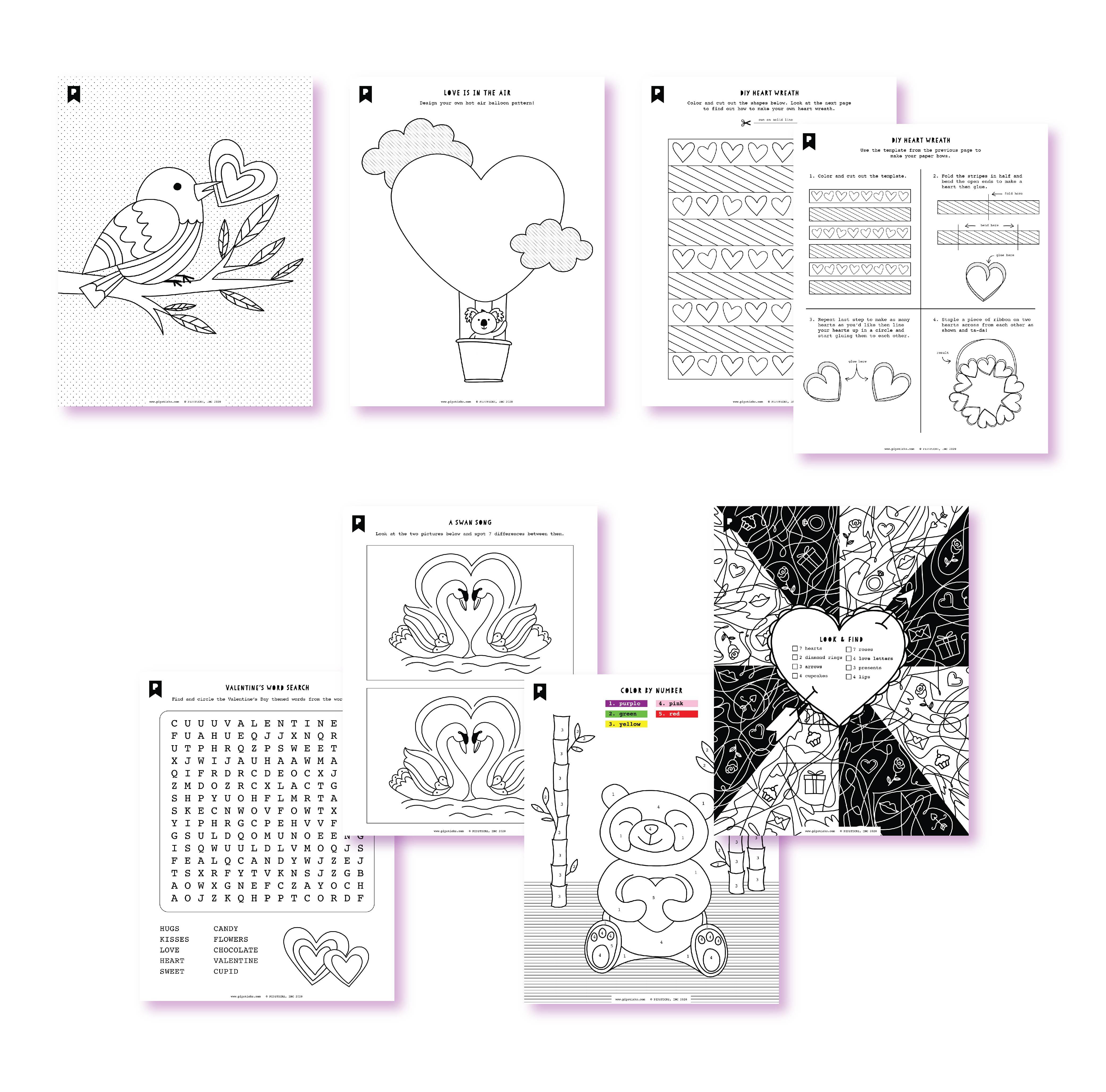 From My Heart Kids Printables