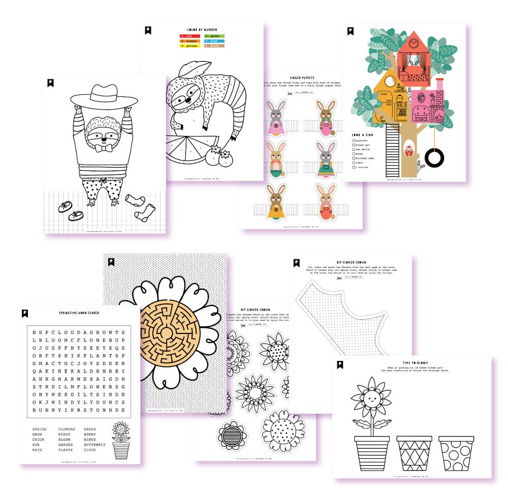 Fun In Bloom Kids Printables
