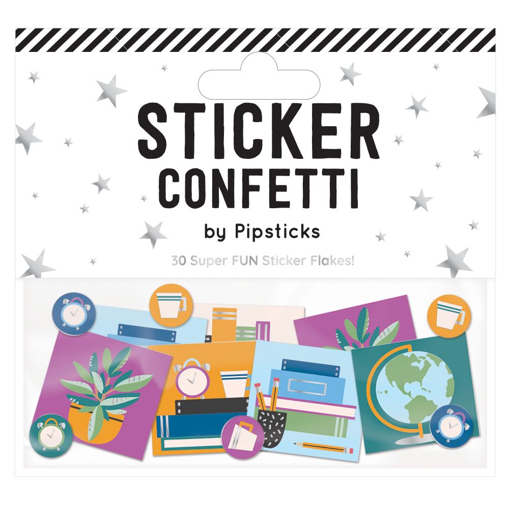 I've Got Class Sticker Confetti