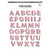 Rosebud Big Alphabet (5ct)