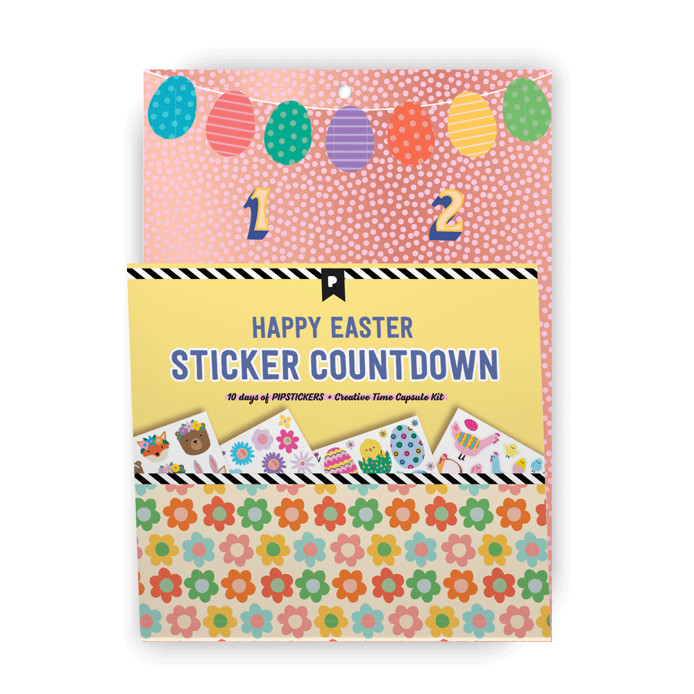 Happy Easter Sticker Countdown
