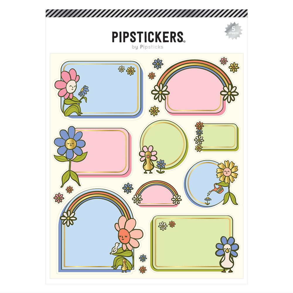 Peaceful Petal-ers Labels (5ct)