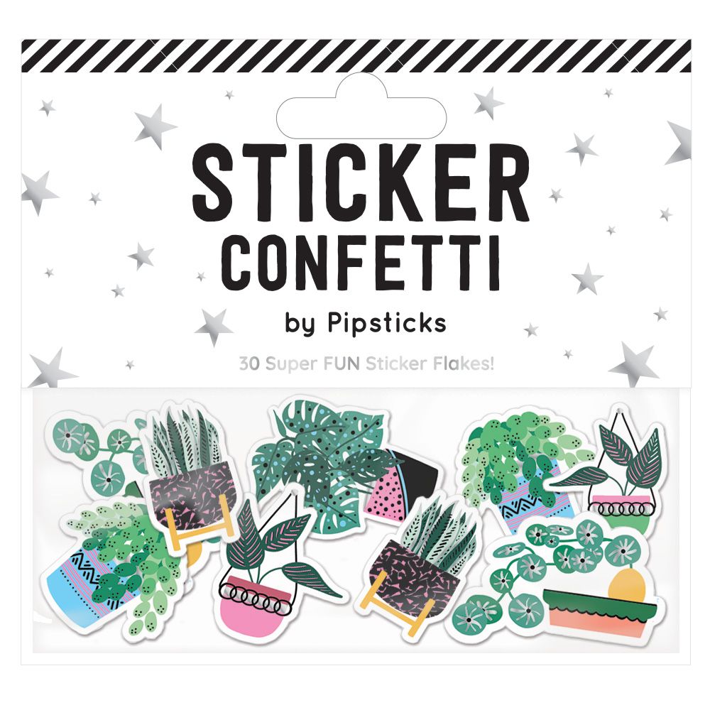 Best Fronds Sticker Confetti