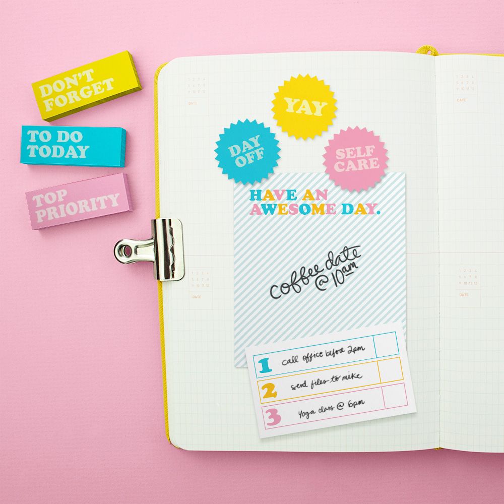 Awesome Day Sticky Note Set