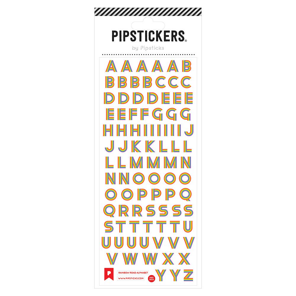 Rainbow Road Alphabet