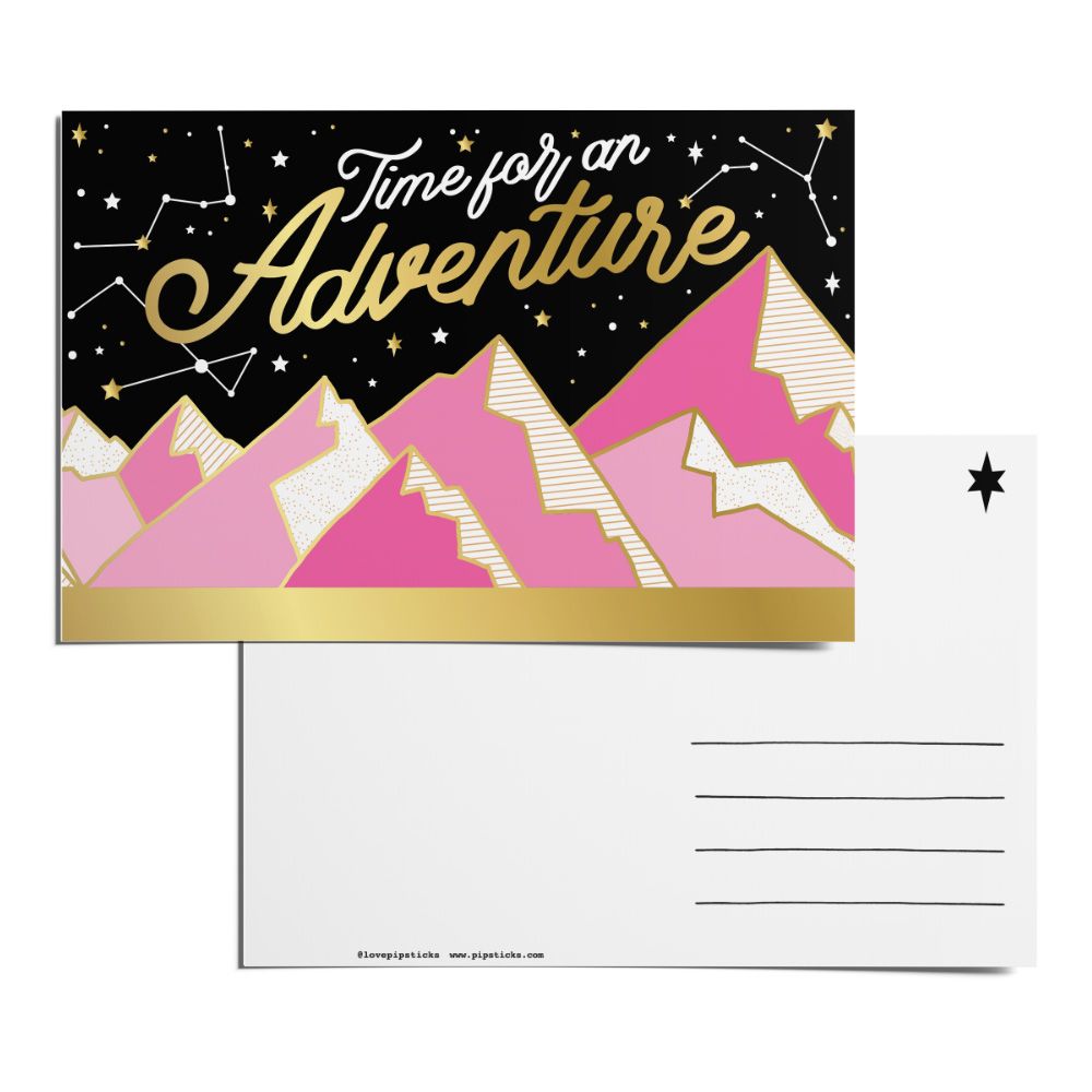 Time For An Adventure Postcard Pack