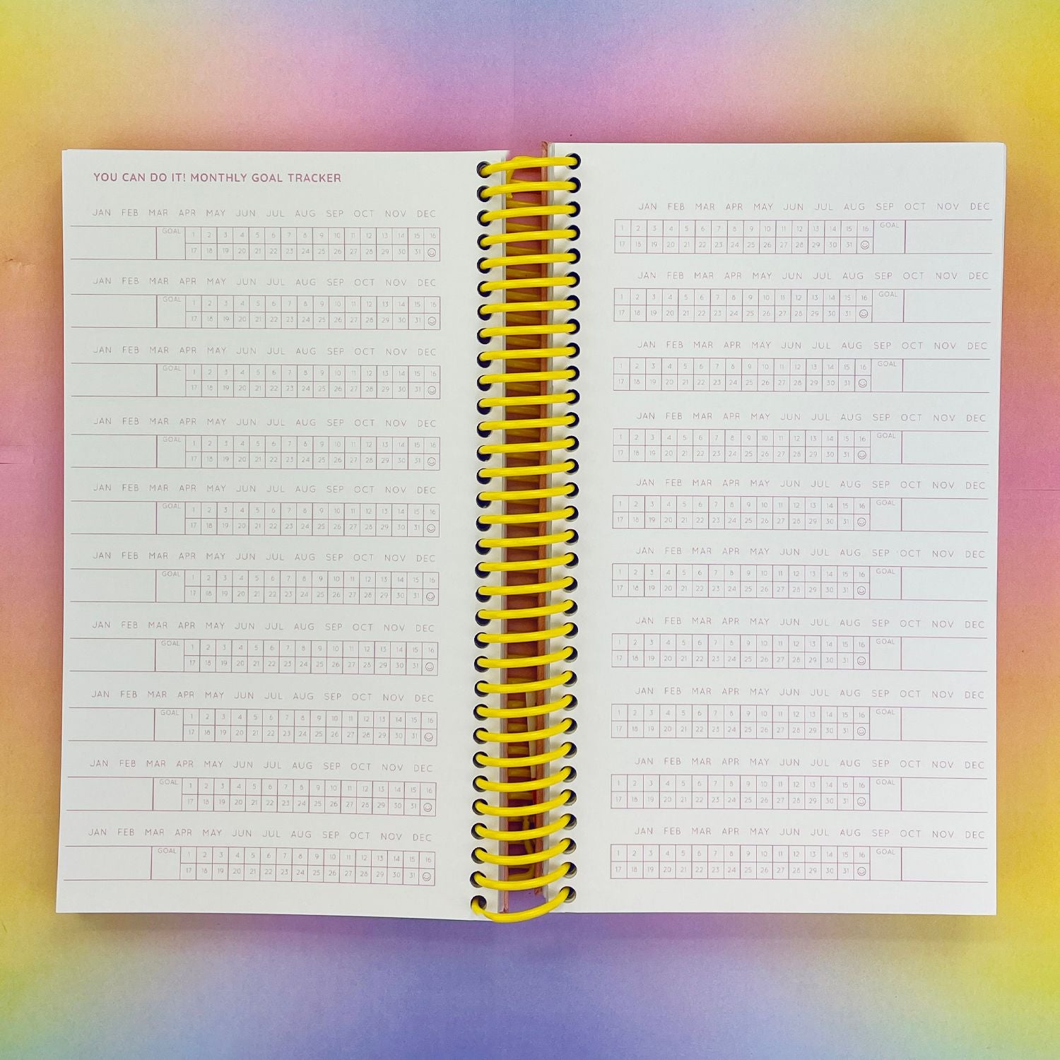 Happy Thoughts 12 Month Planner
