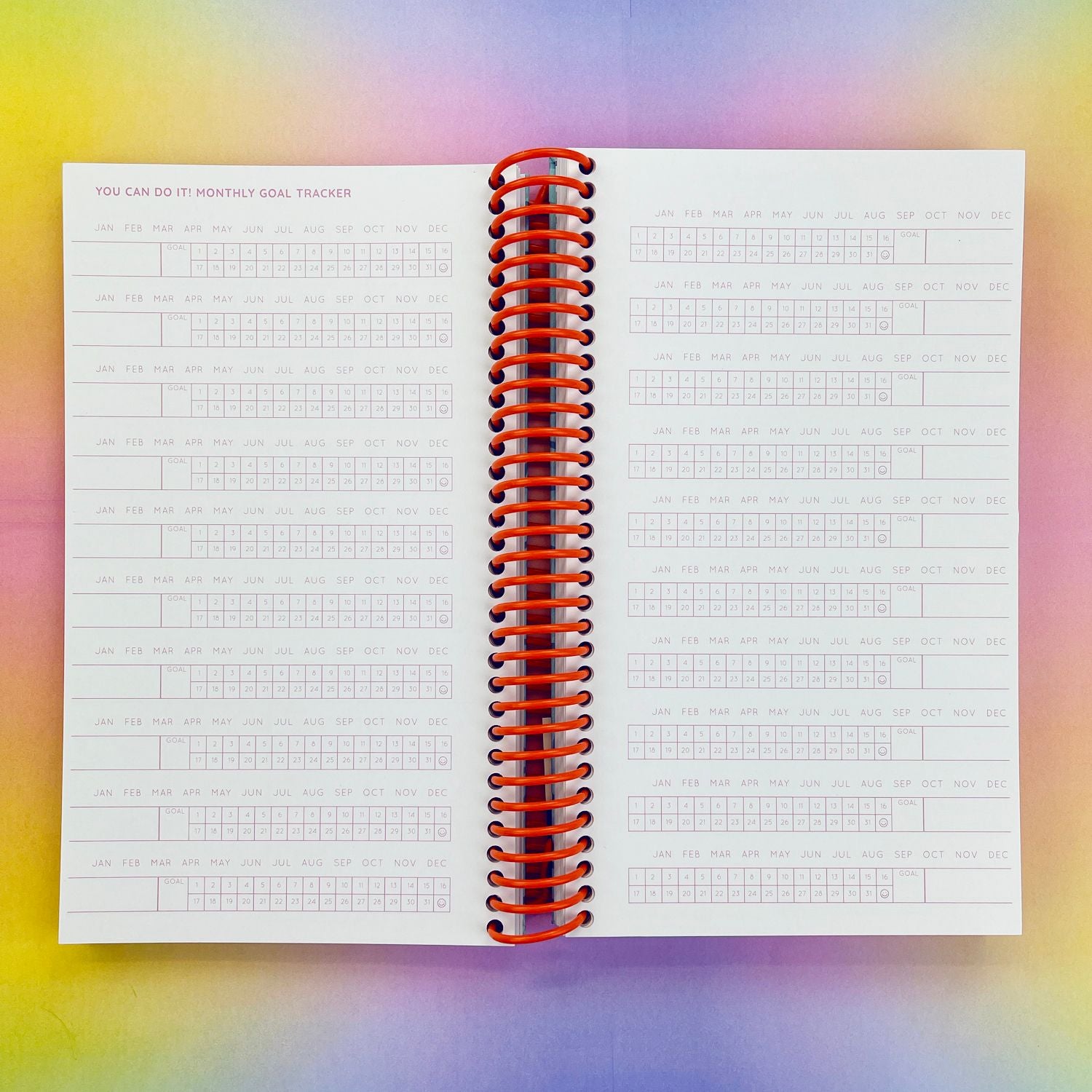 All The Things 12 Month Planner