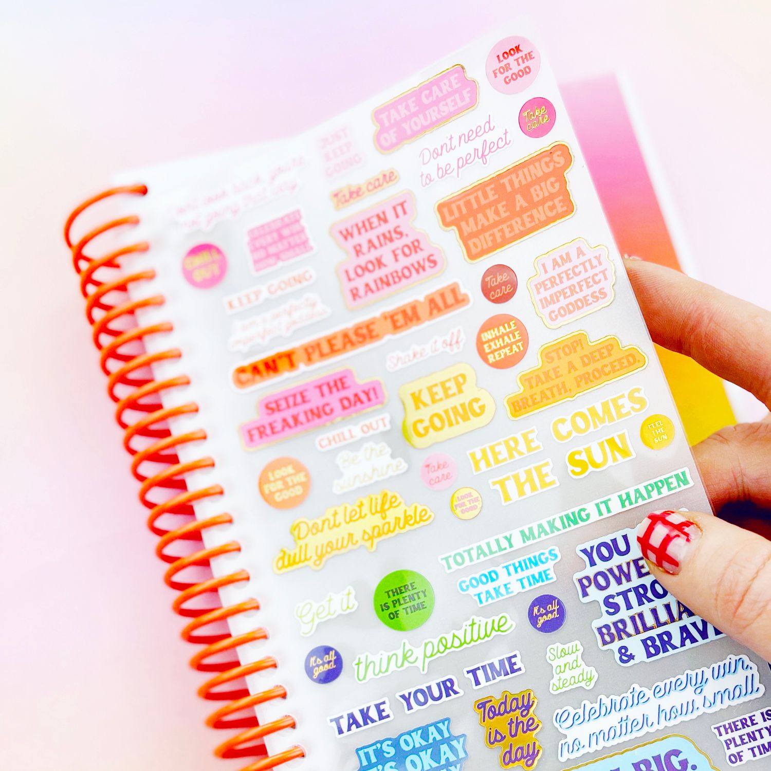Rainbows Forever 12 Month Planner