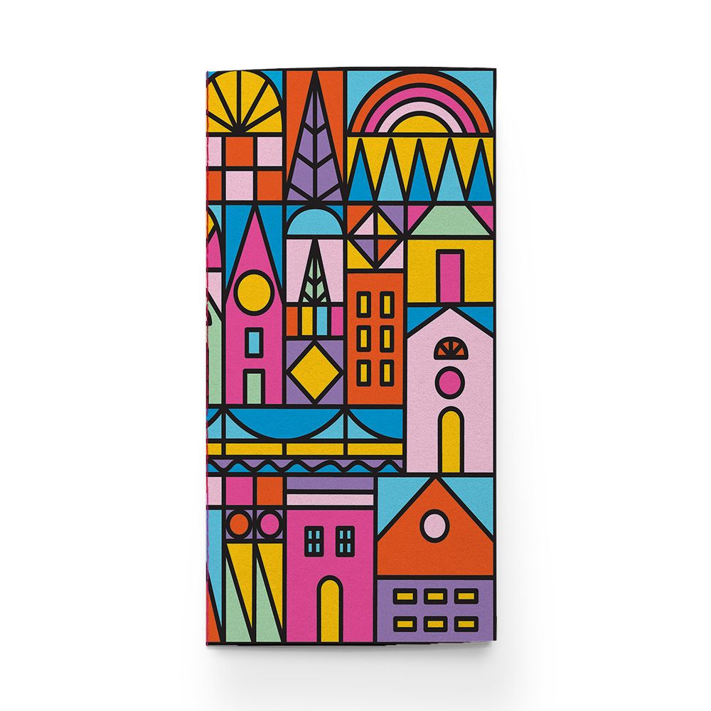 Stained Glass Village Traveler Notebook