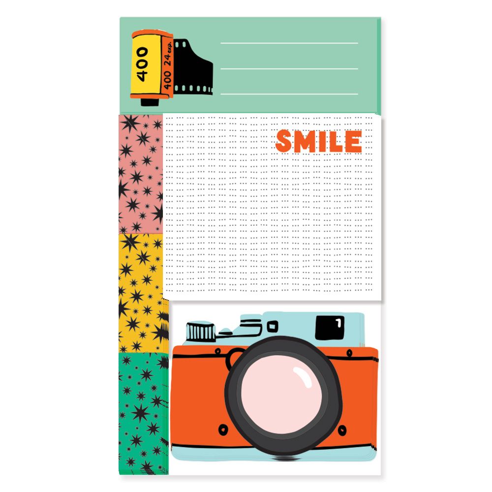 Flash A Smile Sticky Note Set