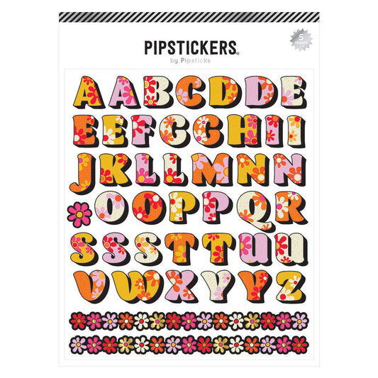 Pipsticks Pastel Party Big Alphabet (5ct)