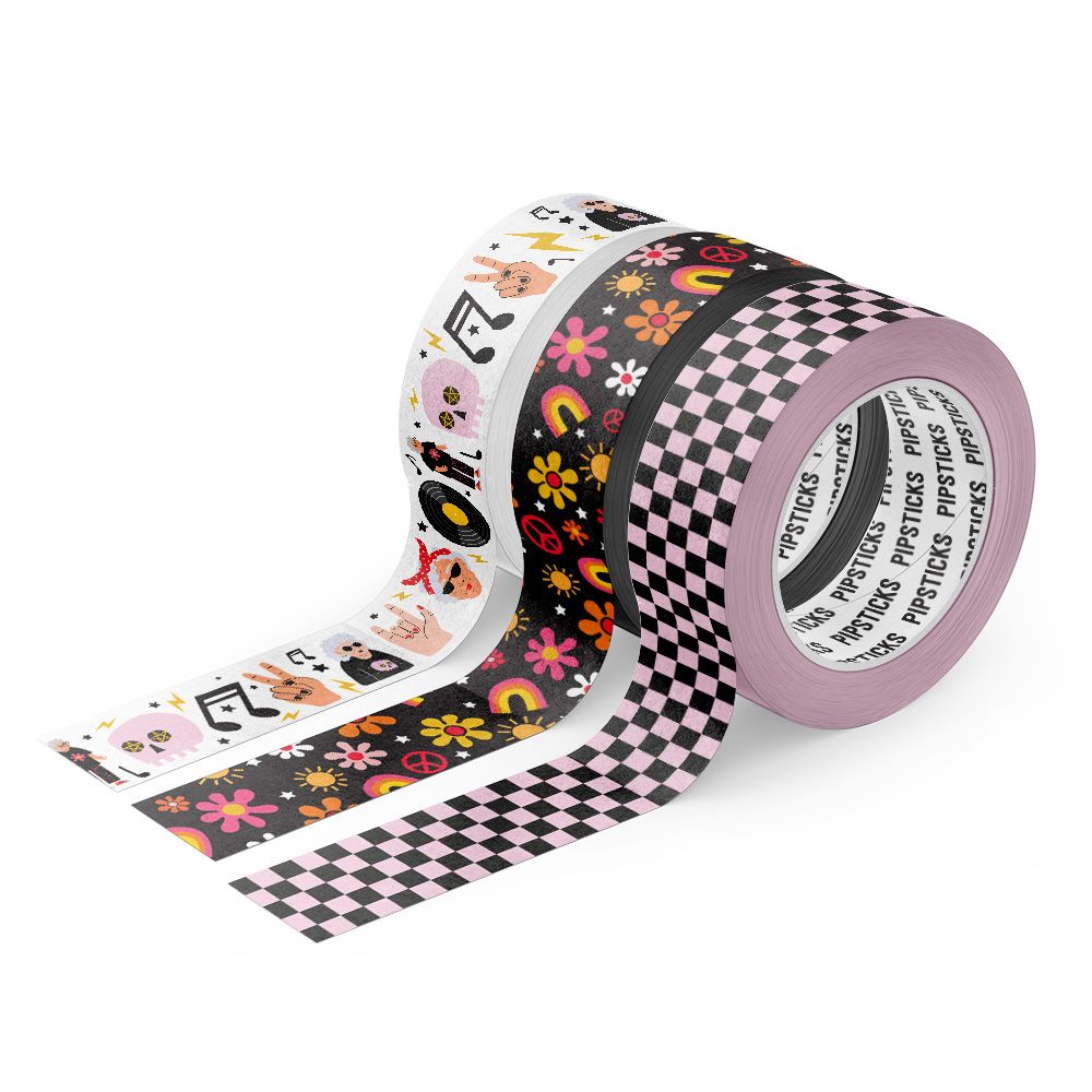 Let's Rock & Roll Washi Collection