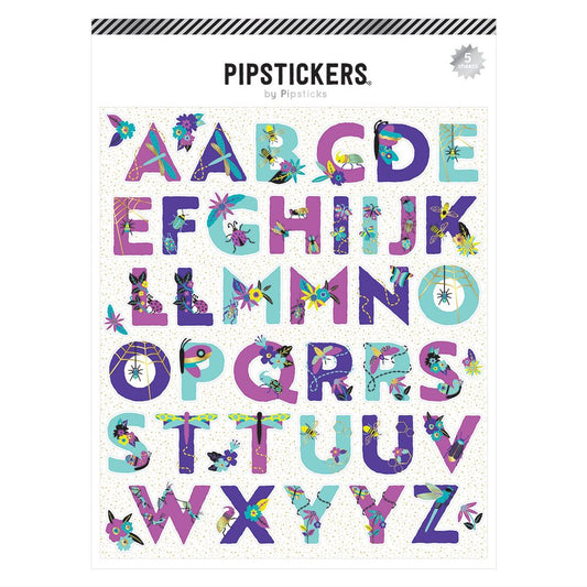 Cute Alphabet & Letter Stickers – Pipsticks