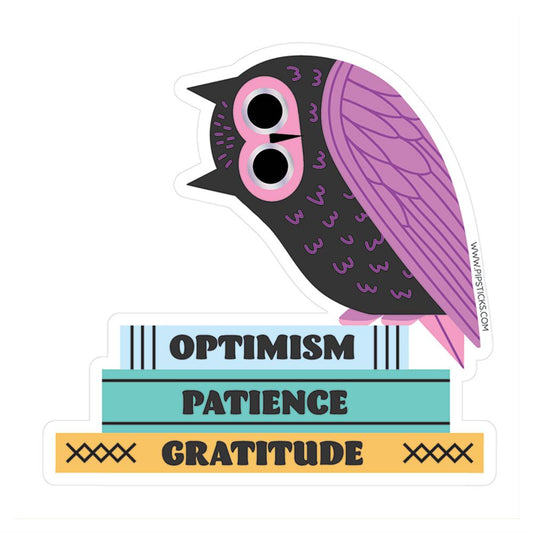 Optimism Patience Gratitude Vinyl