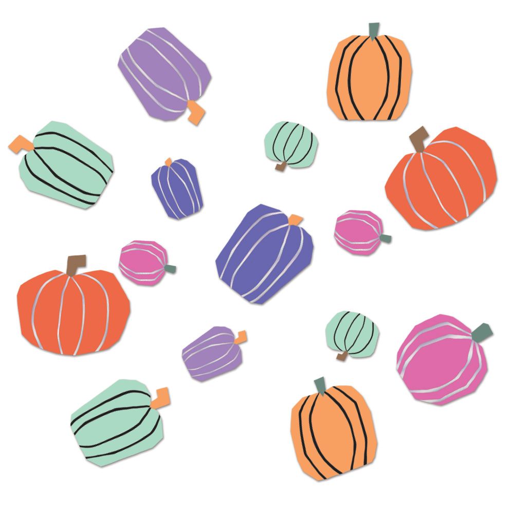 Looking Gourd Sticker Confetti