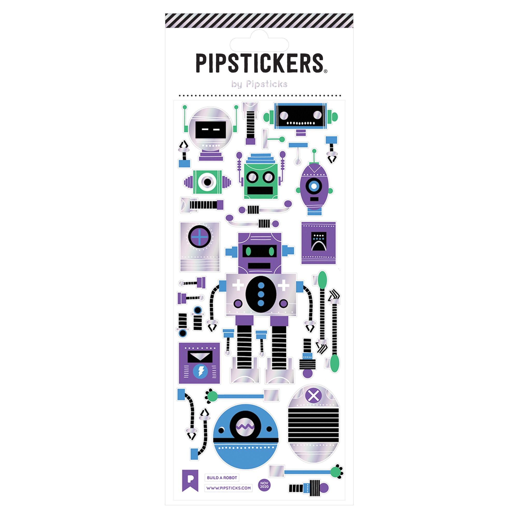 DIY Robot Stickers