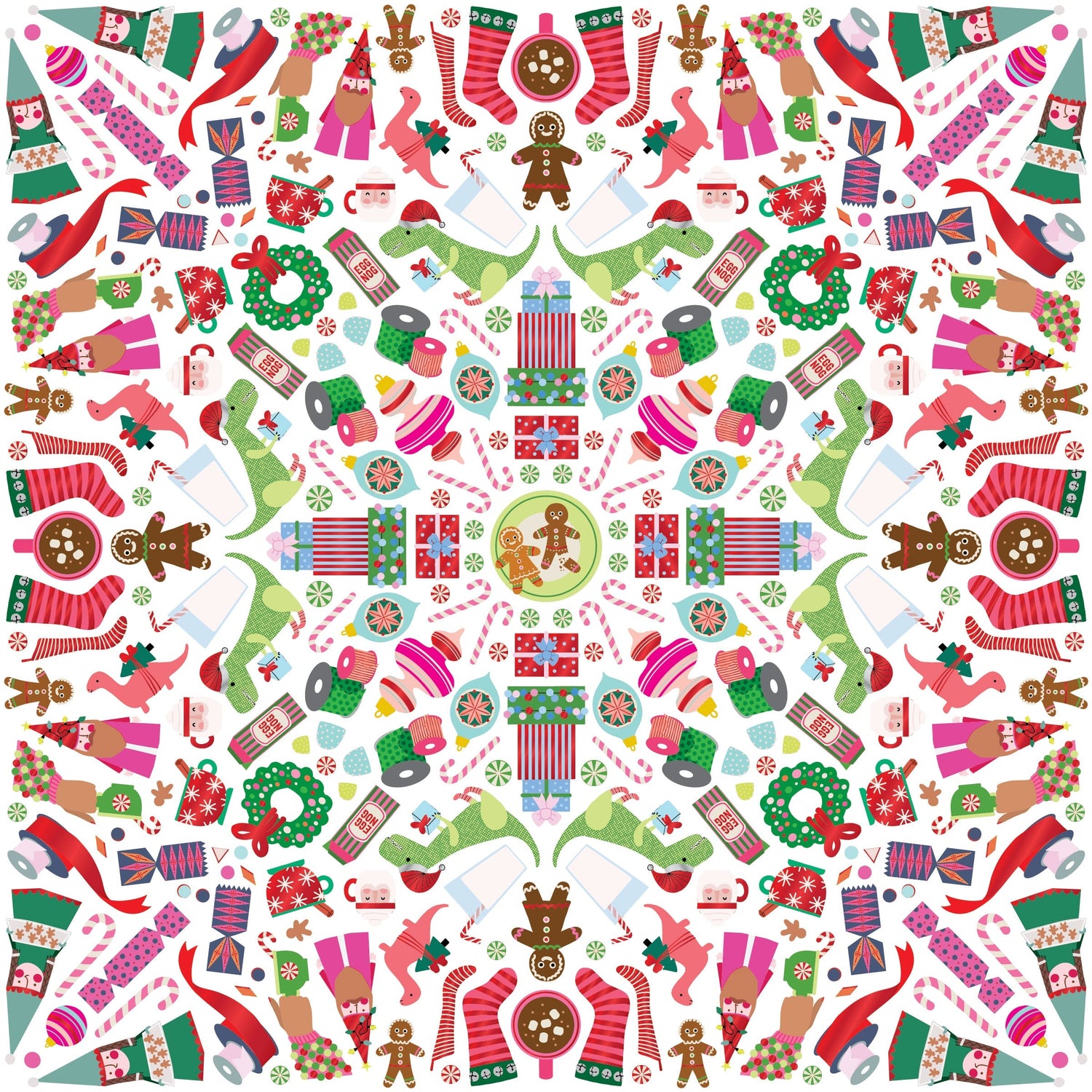 Holly Jolly Sticker Burst