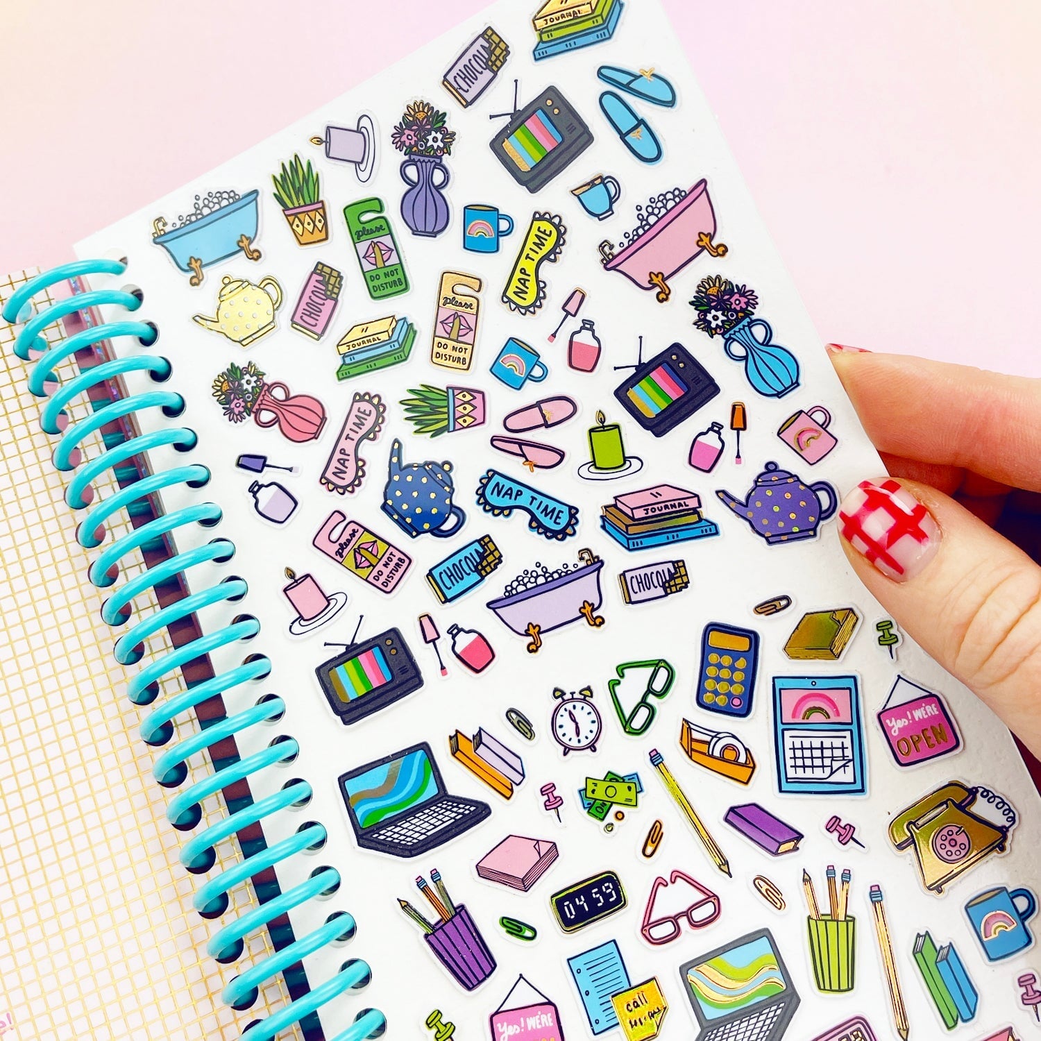 ORIDAY  New Daily Planner Sticker Pack - 500+ Stickers, Perfect
