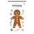 Big Puffy Gingerbread Cookie