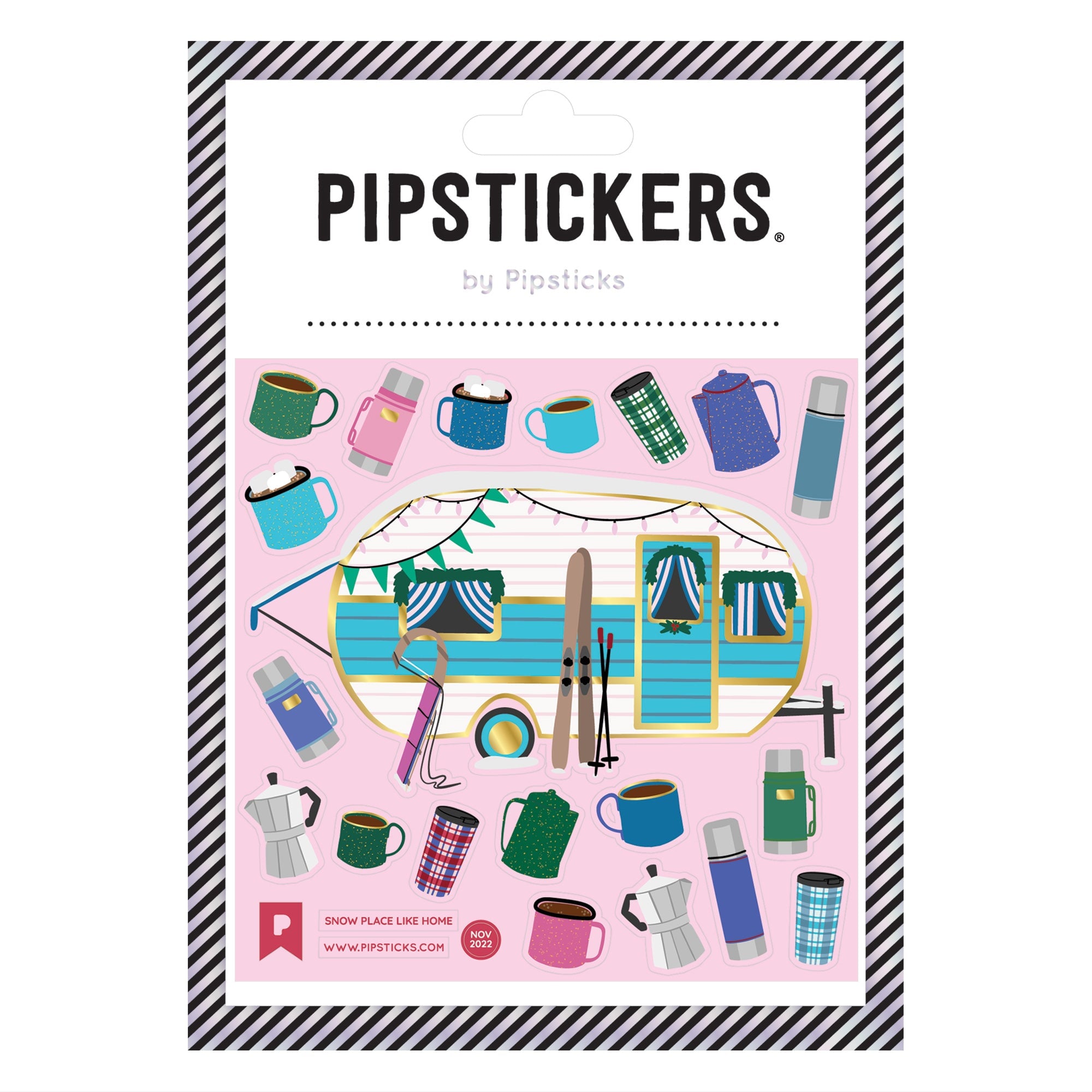 Winter RV Stickers