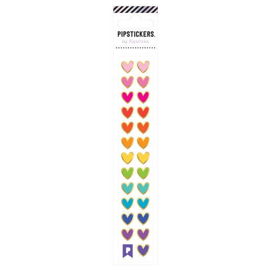 Rainbow Heart Minis