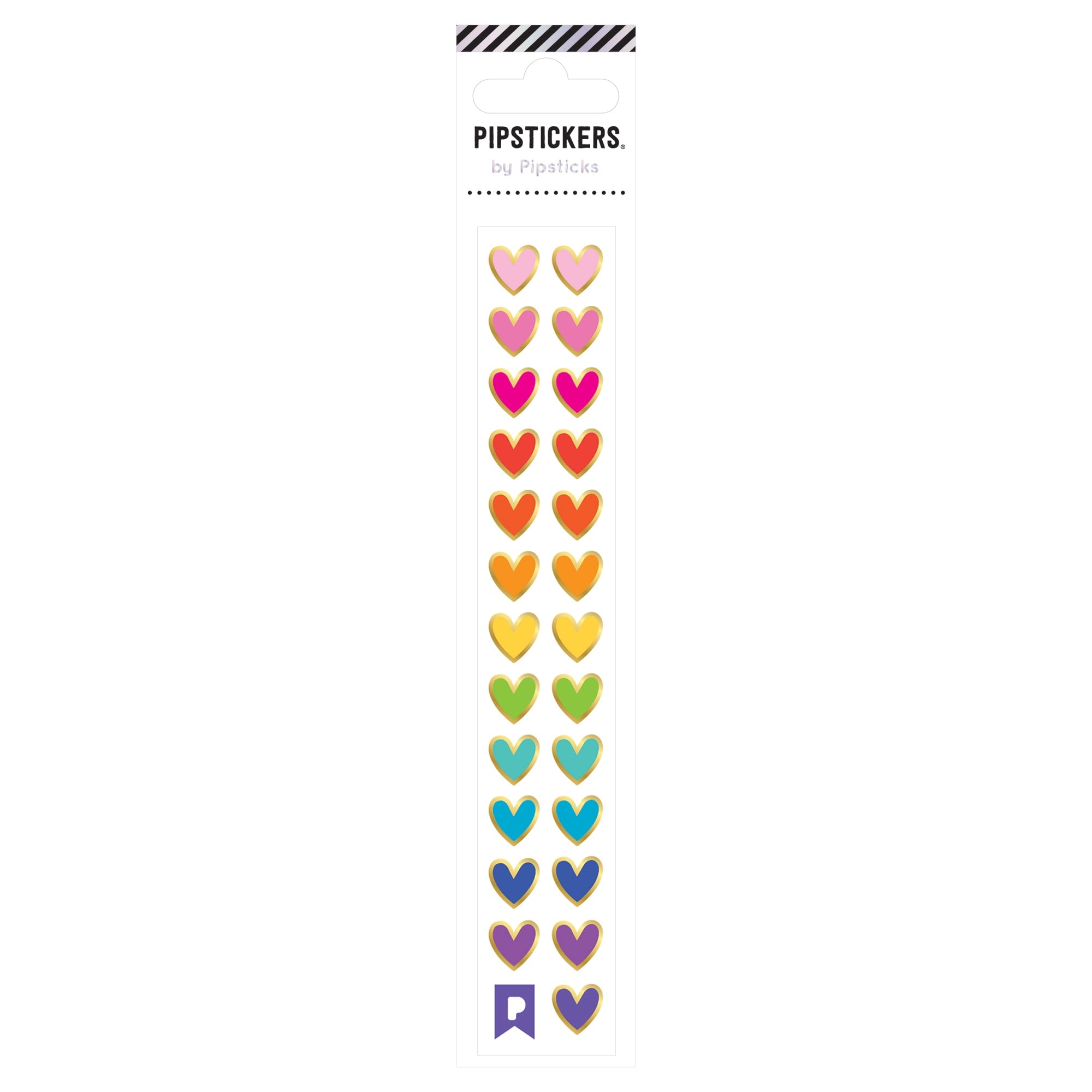 Rainbow Heart Minis