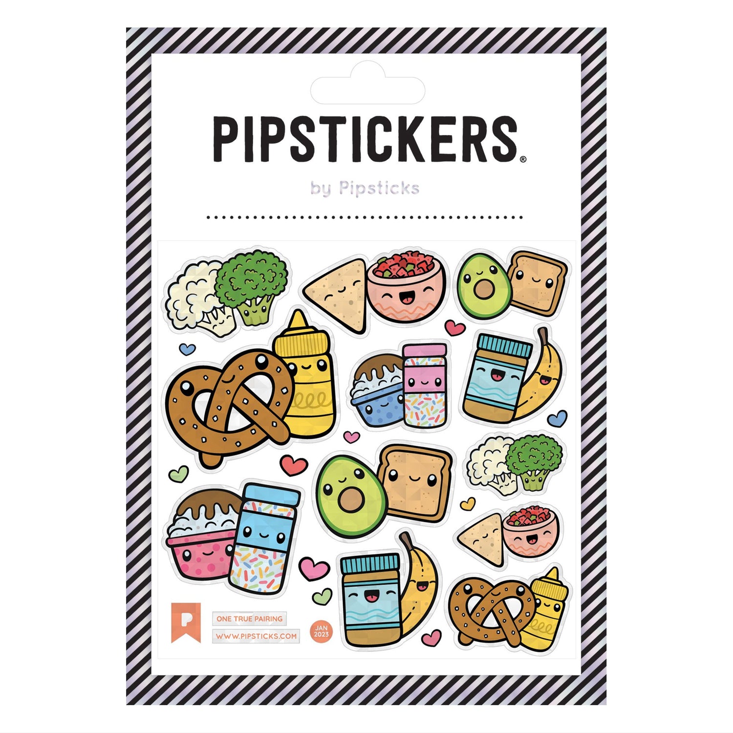 Pipsticks Stickers, Think Positive