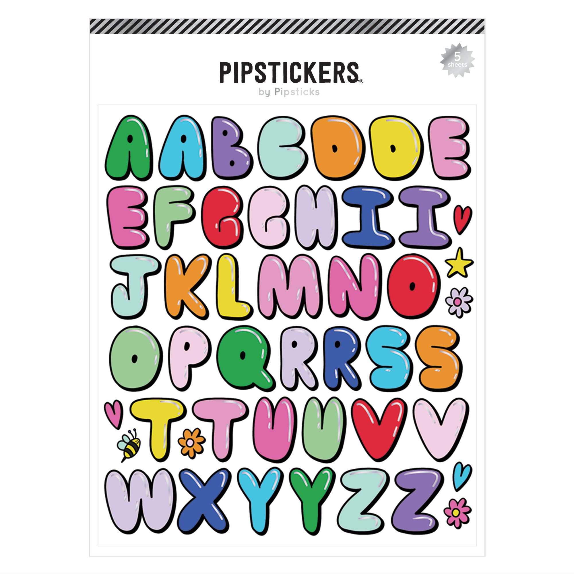 Bright & Bouncy Big Alphabet (5ct)