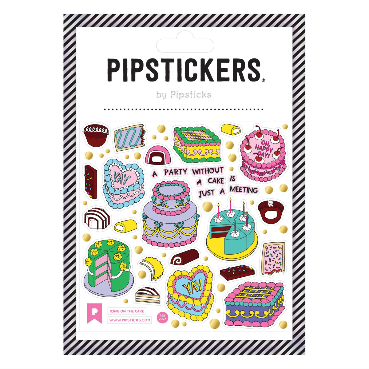 Pretty Iced Cakes Stickers