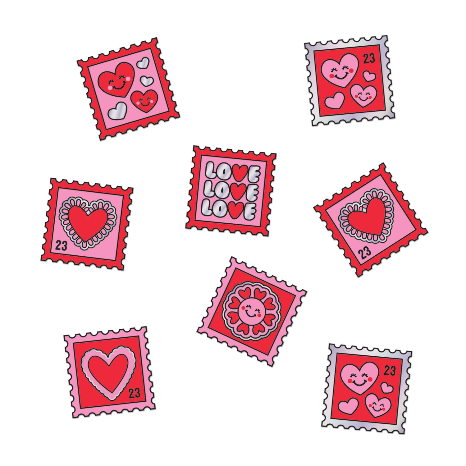 Stamped With Love Sticker Confetti