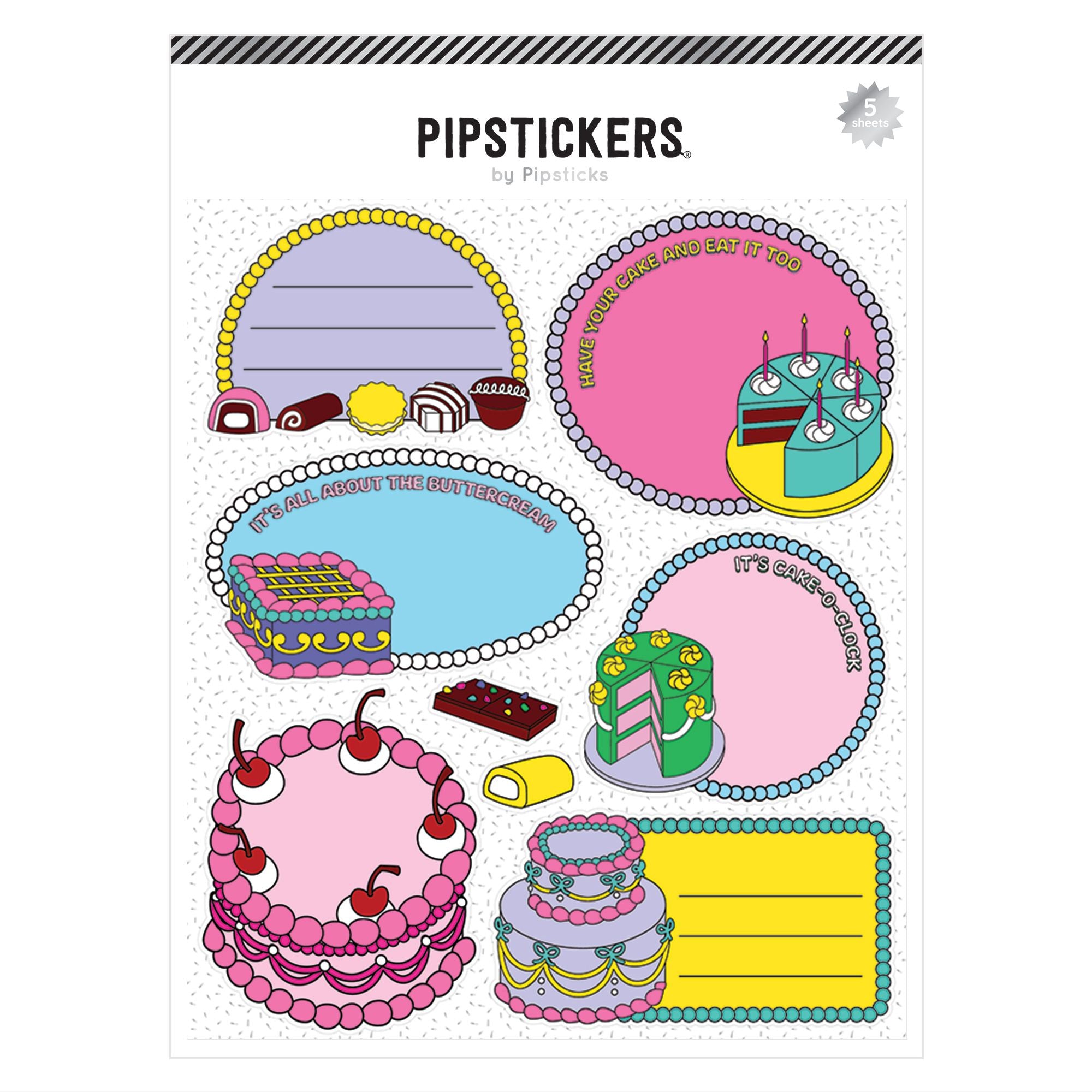 Dessert First Stationery Box