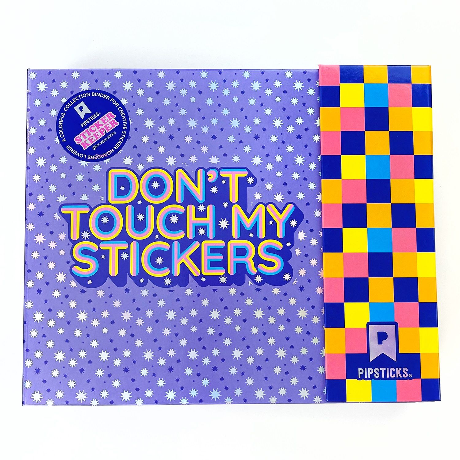 Don't Touch My Stickers Sticker Keeper