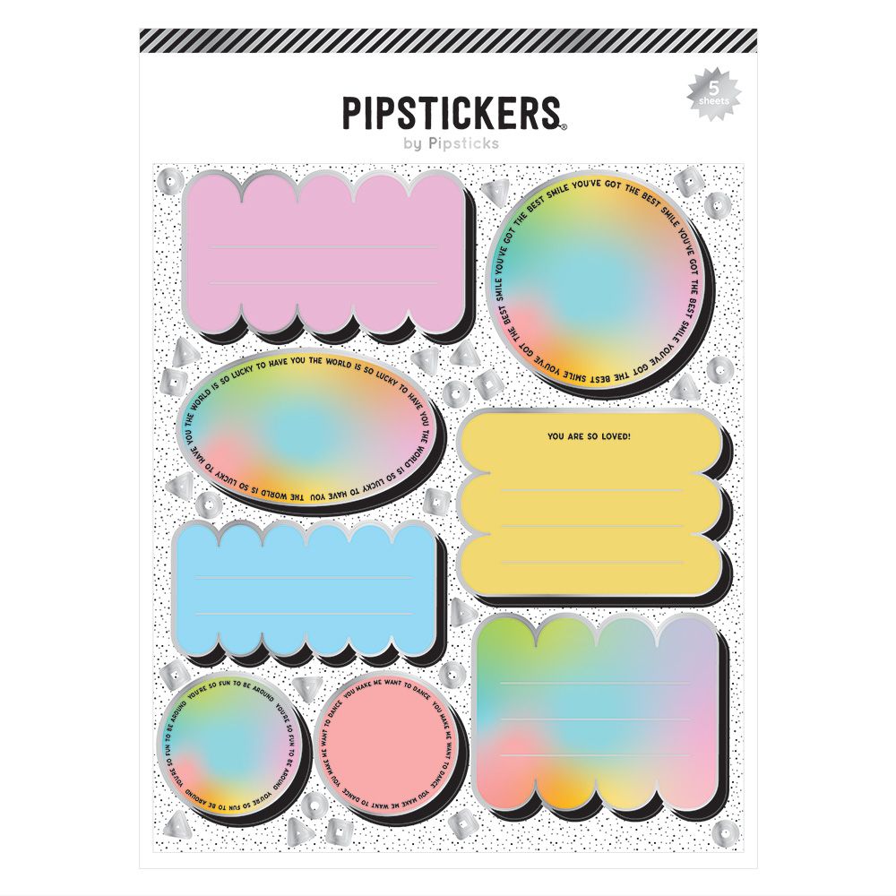 Pipsticks You Deserve All The Gold Stars Pro Monthly Sticker Subscription