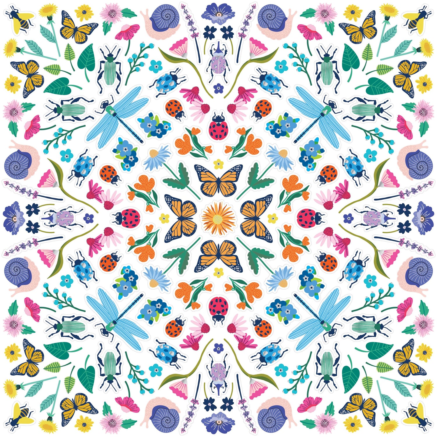 I Beg Your Garden Sticker Burst