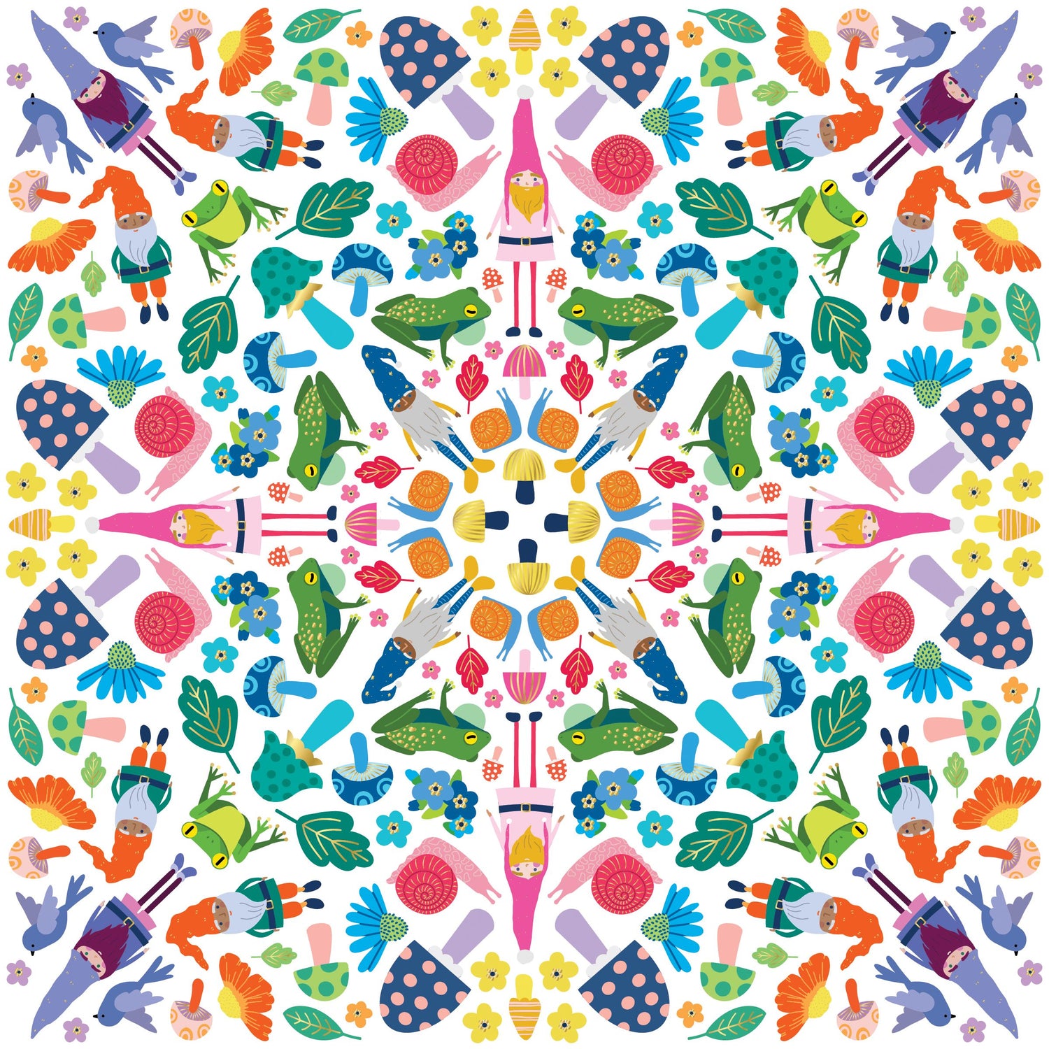 I Beg Your Garden Sticker Burst