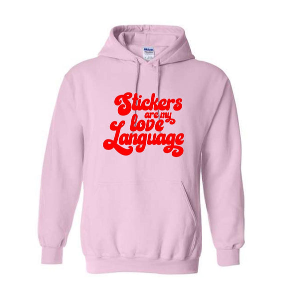 Food is my cheap love language hoodie
