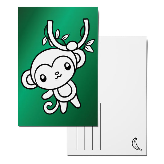 Color-in Chimply Adorable Postcard Pack