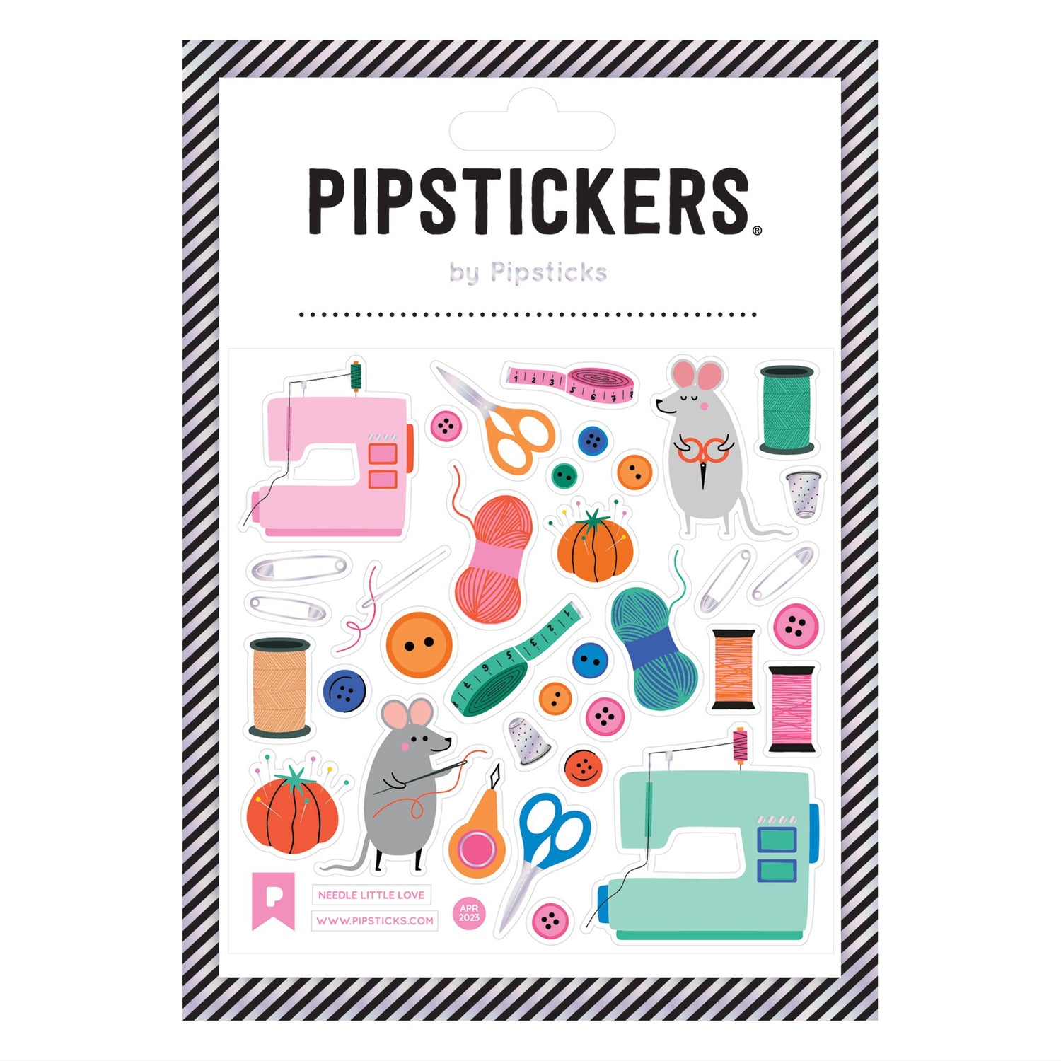 Pipsticks 3x7 Sticker Sheet: to Dive for