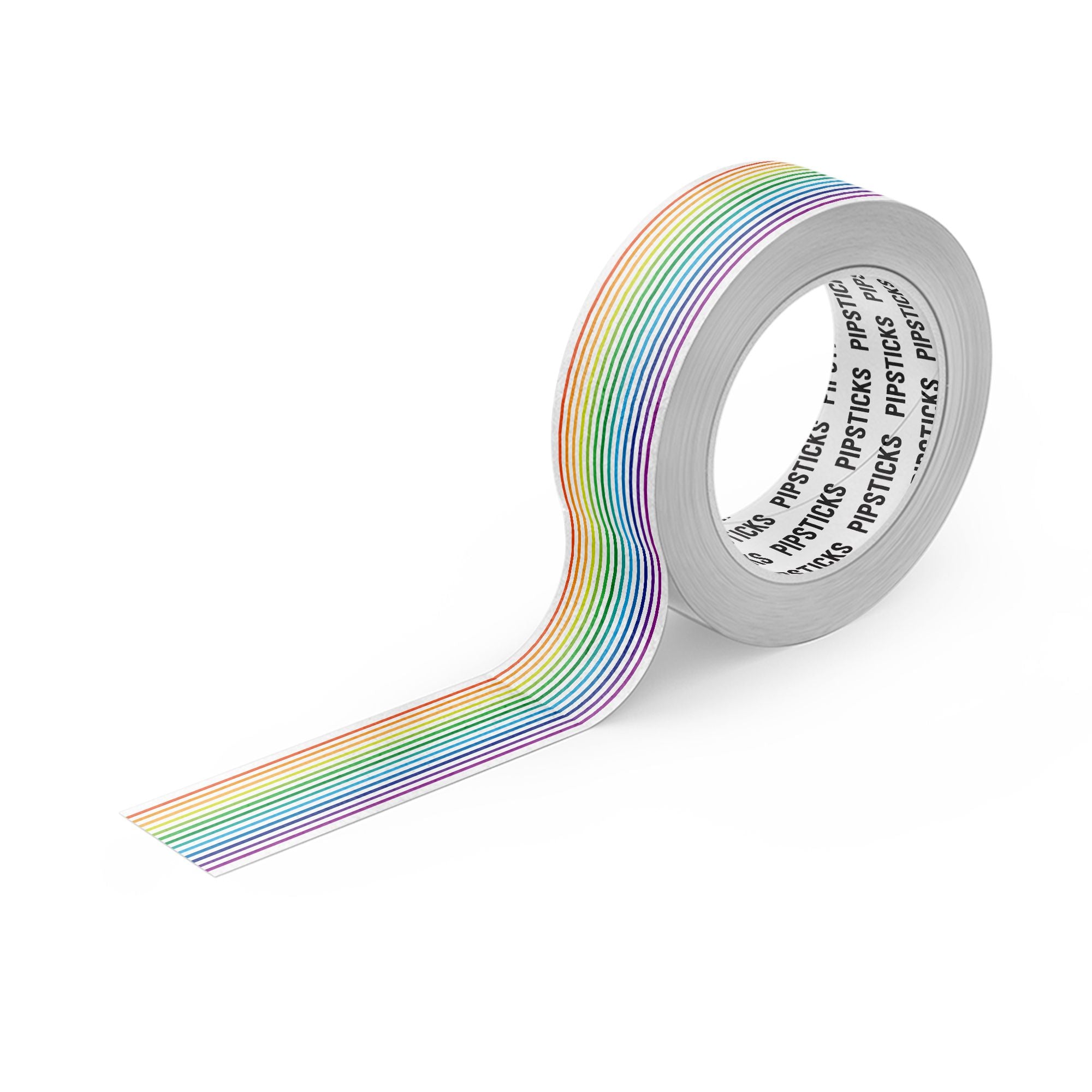 Pinstriped Rainbow Washi