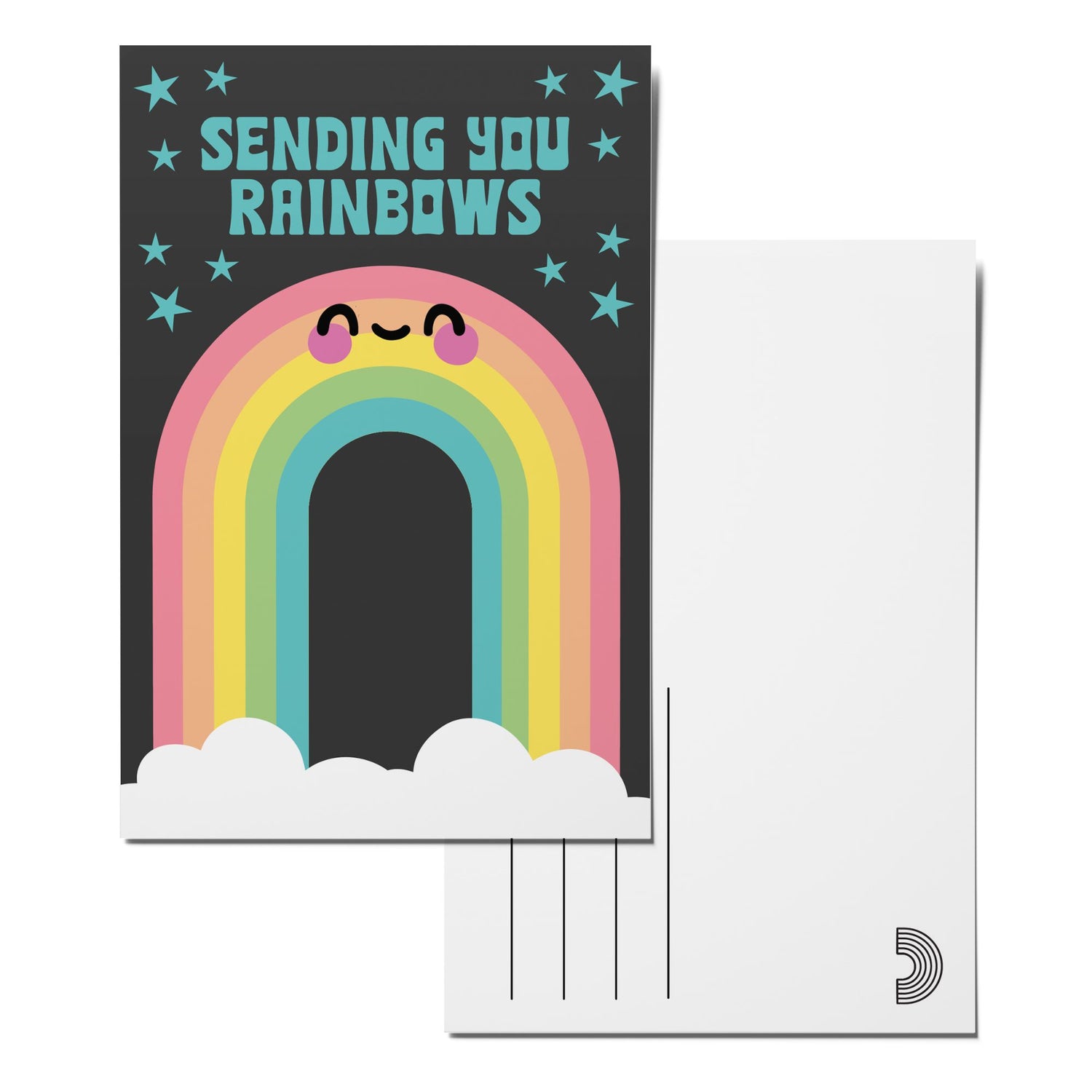 Sending You Rainbows Postcard Pack