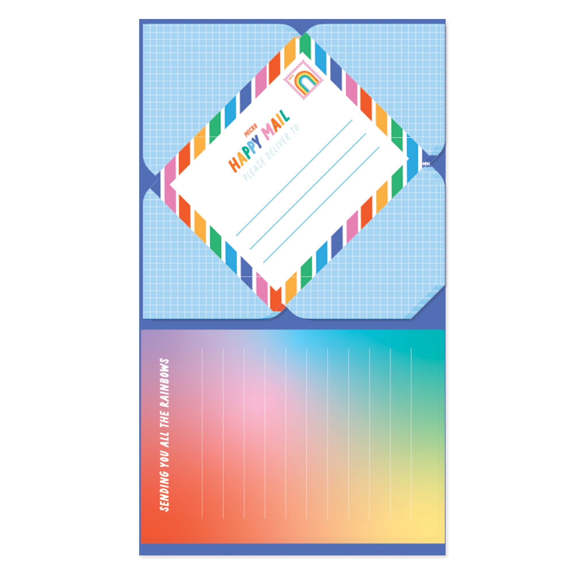 My Favorite Color Is Rainbow Stationery Box