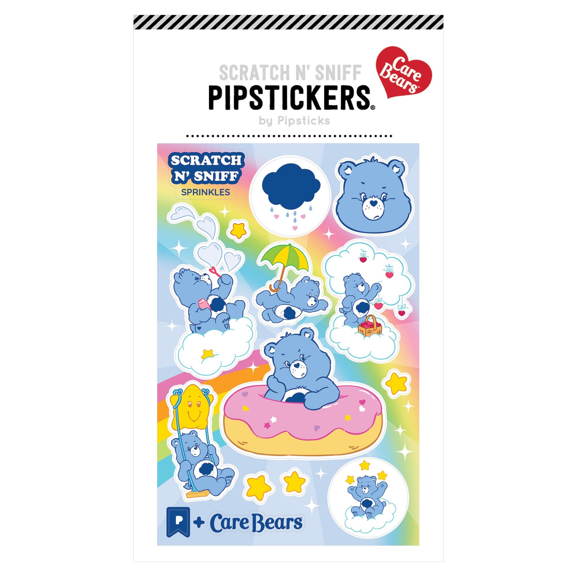 Pipsticks + Care Bears Classic Stationery Box