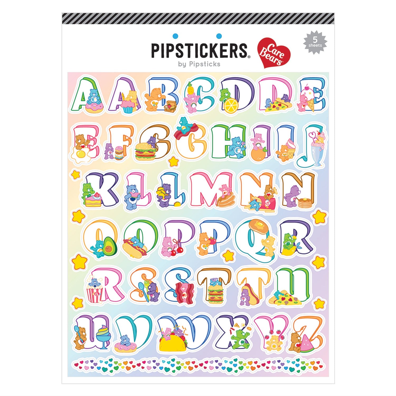 Pipsticks + Care Bears Classic Stationery Box